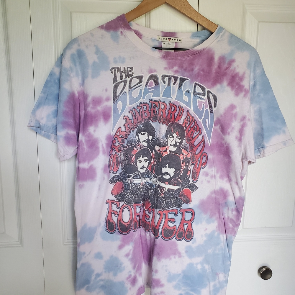 Junk Food Clothing Tie Dye Beatles Tshirt